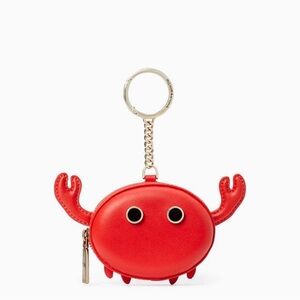 Kate Spade Pinch Me Crab Keychain / Coin Purse / Bag Charm